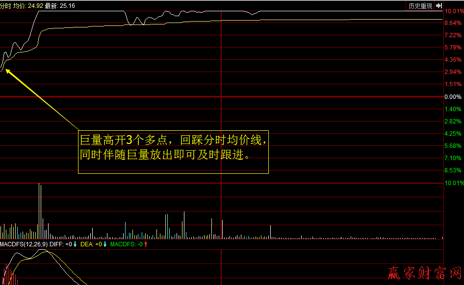 巨量高開漲停