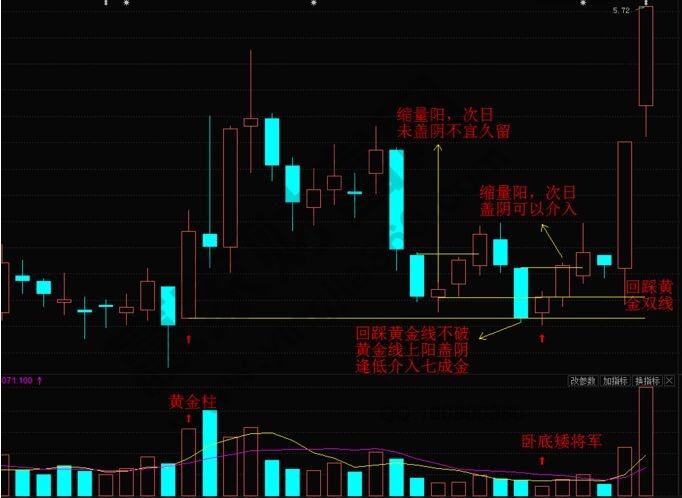 黃金線上陽蓋陰