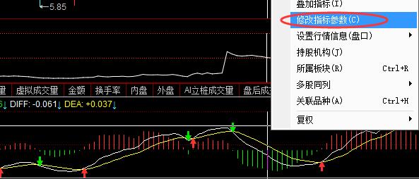 macd指數(shù)具體設(shè)置步驟